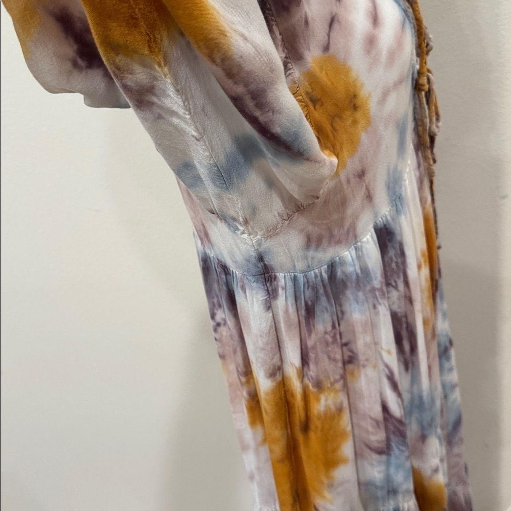 Young Fabulous & Broke Vibrant Tie-Dye Maxi Dress - Picture 7 of 12